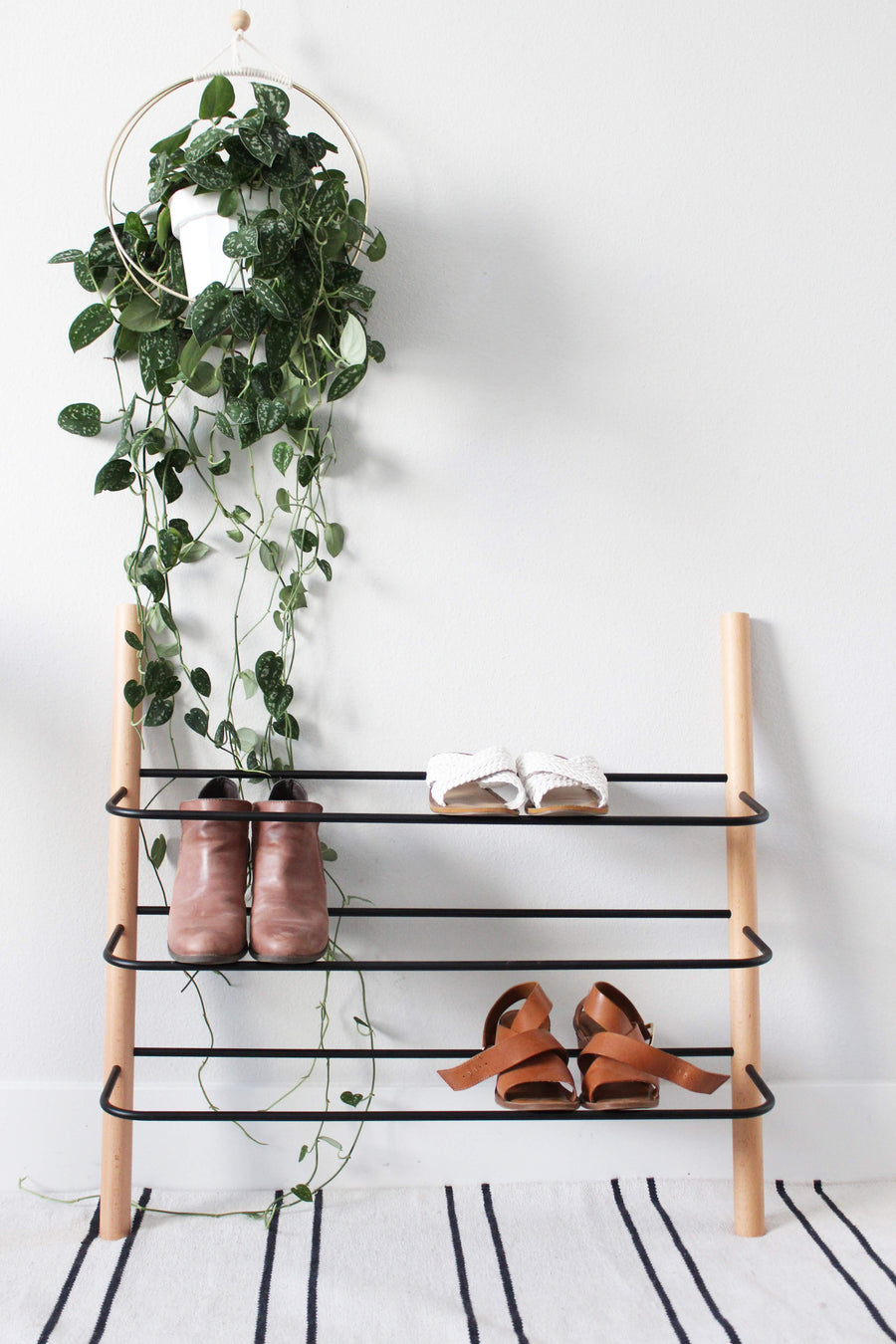 Modern 3 Tier Shoe Rack